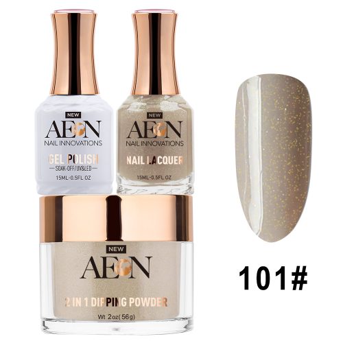 AEON 3in1 Dipping Powder + Gel Polish + Nail Lacquer, 101, Holy Smoke OK0327LK