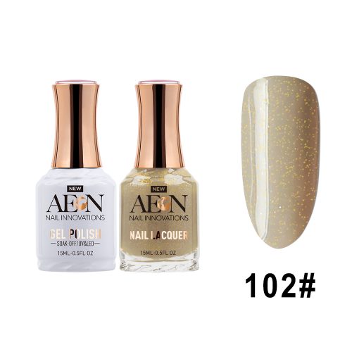 AEON  Gel Polish + Nail Lacquer, 102, London Fog, 0.5oz OK0326LK