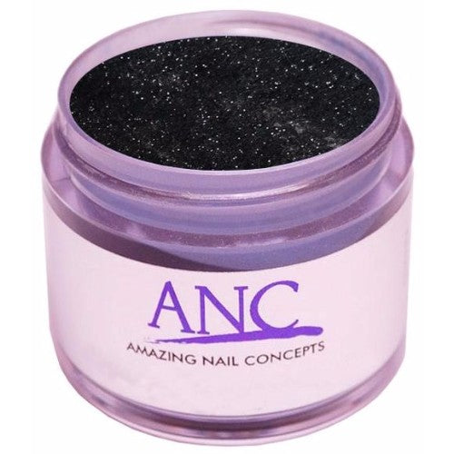 ANC Dipping Powder, 2OP102, Black Glitter, 2oz KK