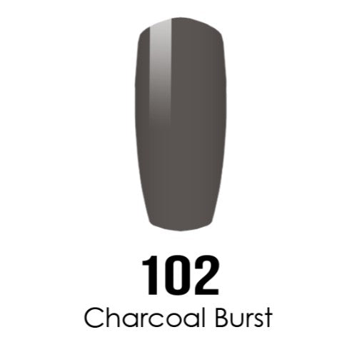 DC Nail Lacquer And Gel Polish, DC 102, Charcoal Burst, 0.6oz MY0926