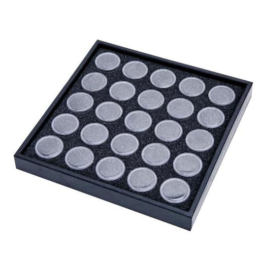 Cre8tion Accessories Box, Black, 25 Grids, 10360 (Packing: 50 pcs/case) OK0515VD