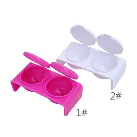 Cre8tion 2 Positions Dappen Dish, Plastic, 10362 ( Packing: 500pcs/case) OK0515VD