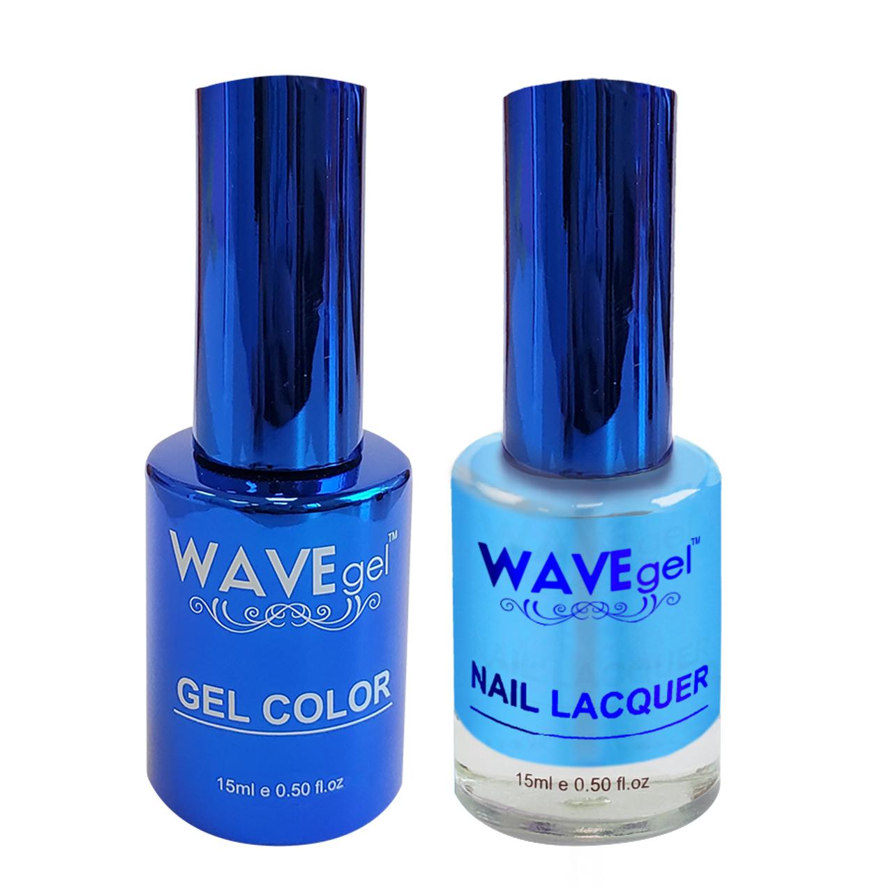 Wave Gel Nail Lacquer + Gel Polish, ROYAL Collection, 103, The Lake behind the Kingdom, 0.5oz