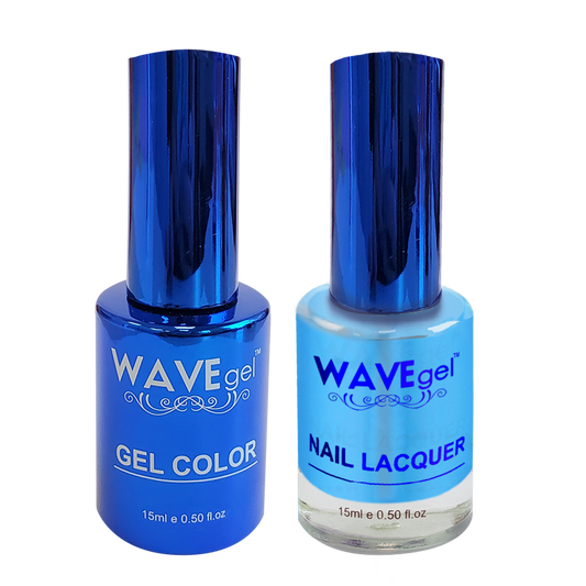 Wave Gel Nail Lacquer + Gel Polish, ROYAL Collection, 103, The Lake behind the Kingdom, 0.5oz