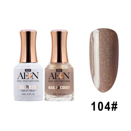 AEON Gel Polish + Nail Lacquer, 104, No More Freebies, 0.5oz OK0326LK