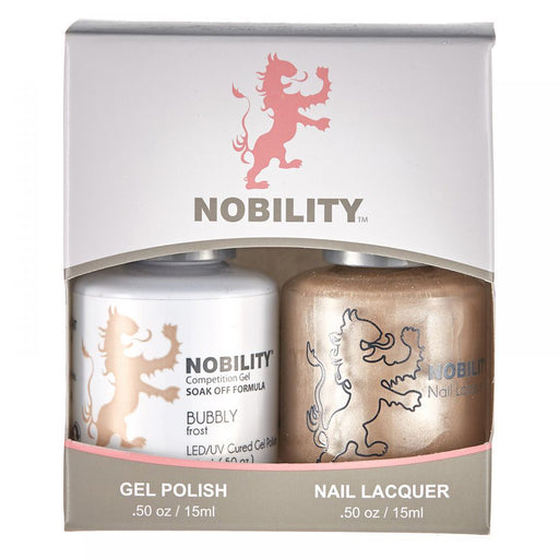 LeChat Nobility Gel & Polish Duo, NBCS104, Bubbly, 0.5oz KK0917