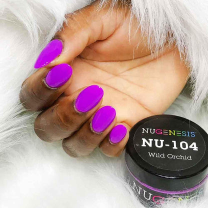 Nugenesis Dipping Powder, NU 104, Wild Orchid, 2oz MH1005