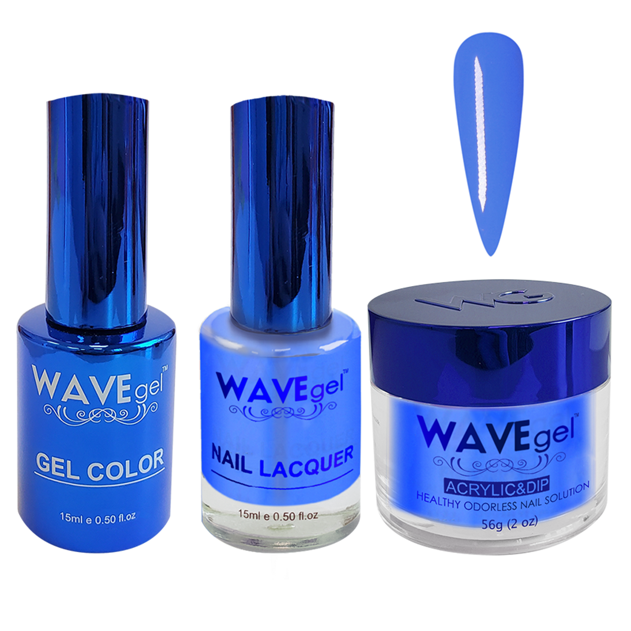 Wave Gel 4in1 Dipping Powder + Gel Polish + Nail Lacquer, ROYAL Collection, 104, Meet Me at the Gate!