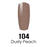 DC Nail Lacquer And Gel Polish, DC 104, Dusty Peach, 0.6oz MY0926