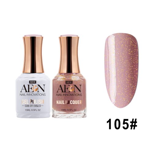 AEON Gel Polish + Nail Lacquer, 105, Wisteria, 0.5oz OK0326LK