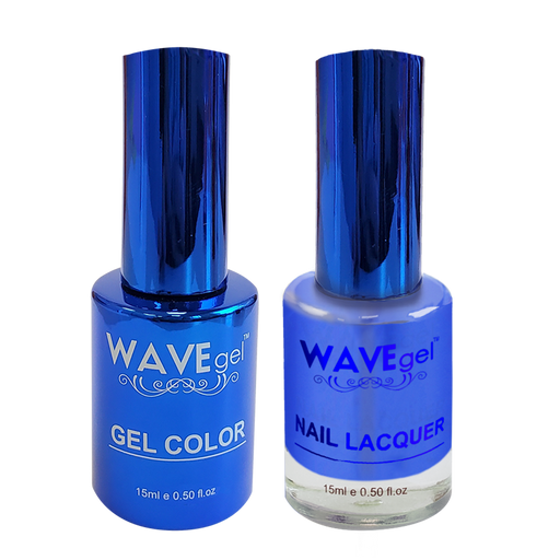 Wave Gel Nail Lacquer + Gel Polish, ROYAL Collection, 105, Royal Blue, 0.5oz