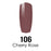 DC Nail Lacquer And Gel Polish, DC 106, Cherry Rose, 0.6oz MY0926