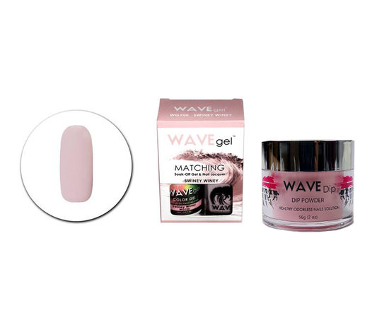 Wave Gel 3in1 Dipping Powder + Gel Polish + Nail Lacquer, 106, Swiney Winey OK0603MD