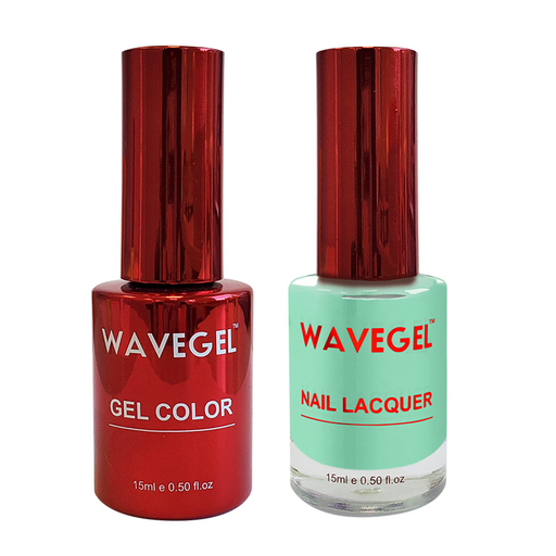 Wave Gel Nail Lacquer + Gel Polish, QUEEN Collection, 106, Soft Breeze, 0.5oz