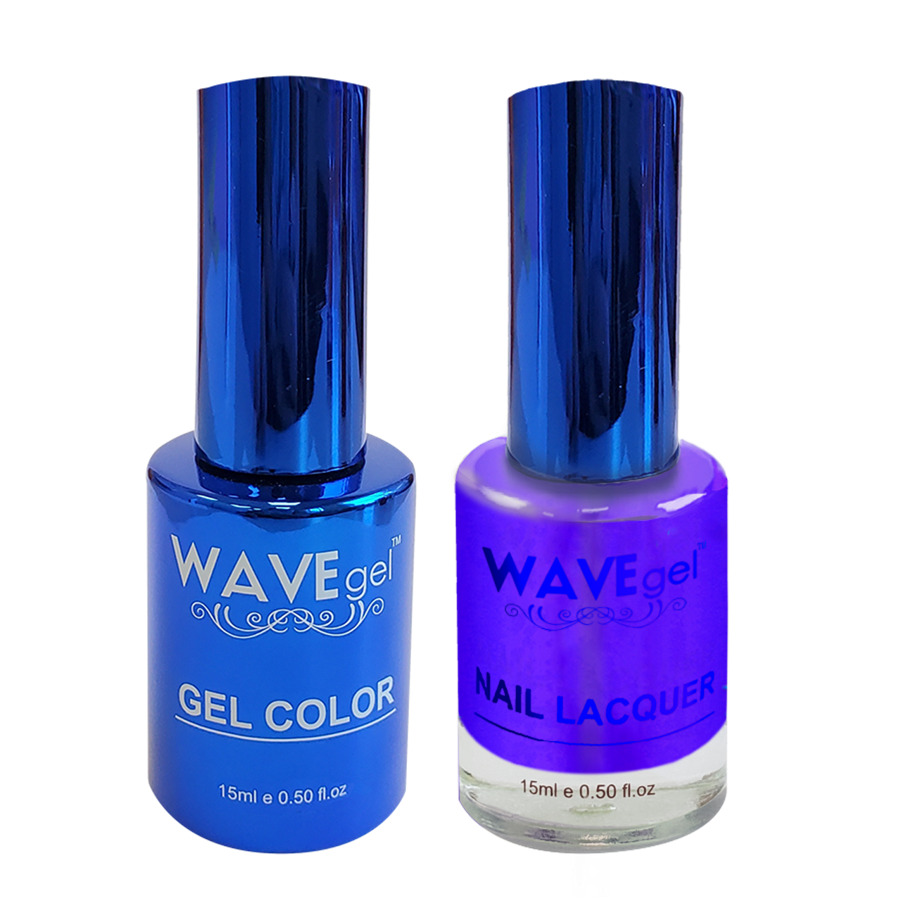 Wave Gel Nail Lacquer + Gel Polish, ROYAL Collection, 107, New Palace, Who Dis?, 0.5oz