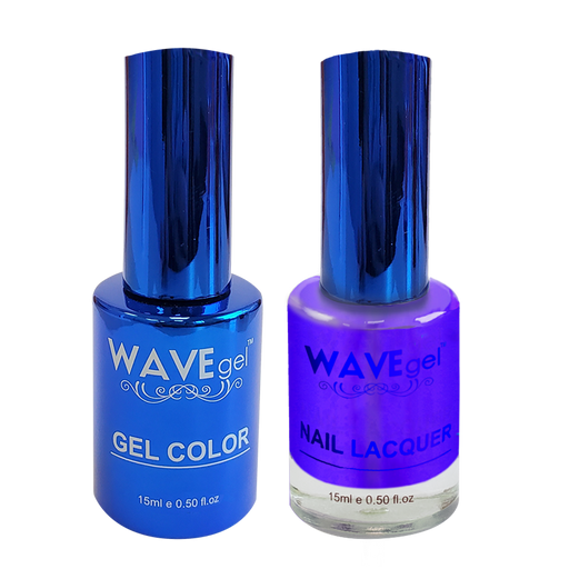 Wave Gel Nail Lacquer + Gel Polish, ROYAL Collection, 107, New Palace, Who Dis?, 0.5oz