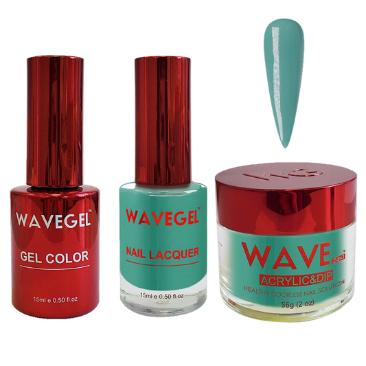 Wave Gel 4in1 Dipping Powder + Gel Polish + Nail Lacquer, QUEEN Collection, 107, Tearoom