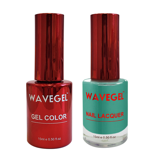 Wave Gel Nail Lacquer + Gel Polish, QUEEN Collection, 107, Tearoom, 0.5oz