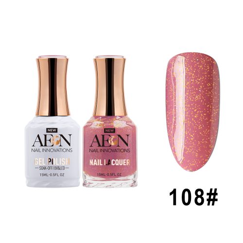 AEON  Gel Polish + Nail Lacquer, 108, Okay Go!, 0.5oz OK0326LK