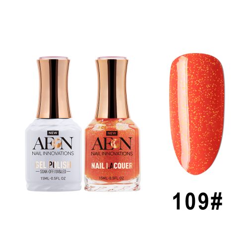 AEON Gel Polish + Nail Lacquer, 109, Spice Sea, 0.5oz OK0326LK