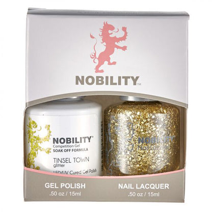 LeChat Nobility Gel & Polish Duo, NBCS109, Tinsel Town, 0.5oz KK0917