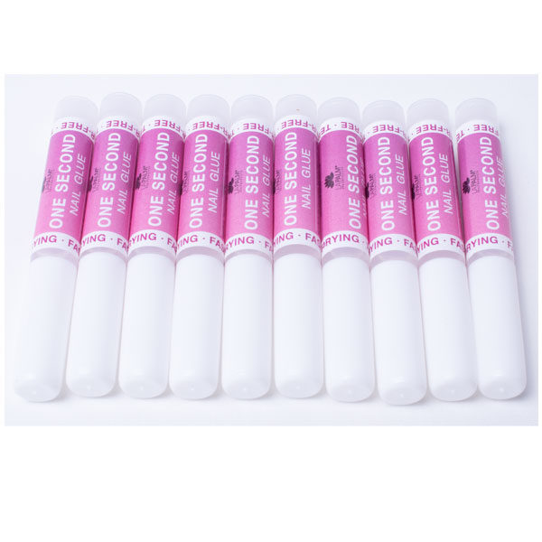 La Palm Nail Glue, PACK (Packing: 10pcs/pack, 250pcs/box, 10boxes/case)