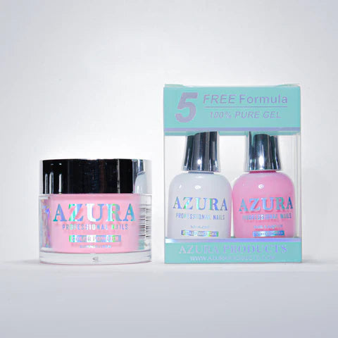Azura 3in1 Dipping Powder + Gel Polish + Nail Lacquer, 010