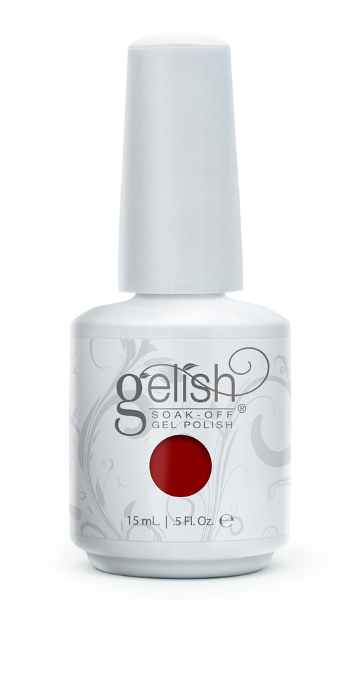 Gelish Gel, 1100017, Tigress Knows Best - Hot Red Crème, 0.5oz BB KK