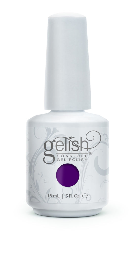 Gelish Gel, 1100018, Warriors Don't Wine - Plum Crème, 0.5oz BB KK