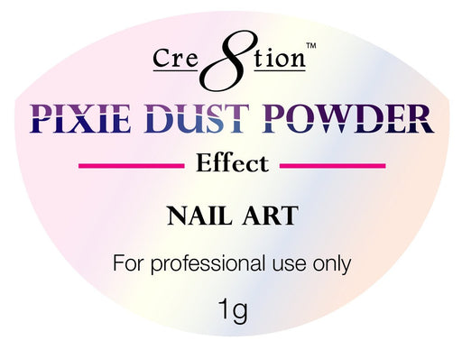 Cre8tion Nail Art Pigment Powder, Pixie Dust 1g KK1227