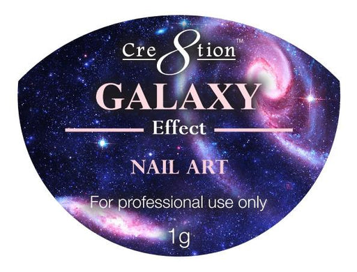 Cre8tion Chrome Nail Art Effect, 03 Galaxy Holo, 1g, 1101-0661 KK1126
