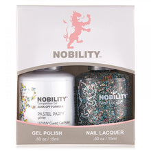 Load image into Gallery viewer, LeChat Nobility Gel &amp; Polish Duo, NBCS110, Pastel Party, 0.5oz KK0906
