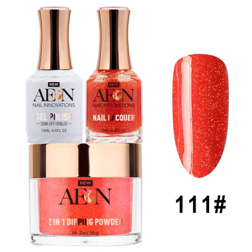 AEON 3in1 Dipping Powder + Gel Polish + Nail Lacquer, 111, Wild Child OK0327LK