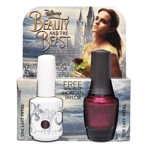 Gelish Gel Polish & Morgan Taylor Nail Lacquer, 1110247, Beauty And The Beast Collection, The Last Petal, 0.5oz BB KK