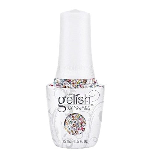 Gelish Gel Polish & Morgan Taylor Nail Lacquer, 1110299, Royal Temptations Collection, Over The Top Pop, 0.5oz KK