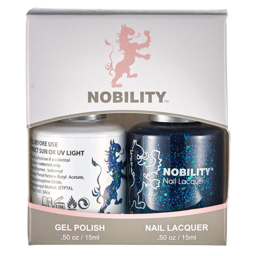 LeChat Nobility Gel & Polish Duo, NBCS111, Aquamarine, 0.5oz KK