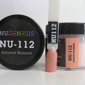 Nugenesis Dipping Powder, NU 112, Almond Blossom, 2oz MH1005