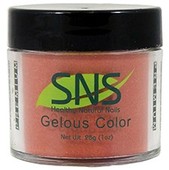 SNS Gelous Dipping Powder, 112, Florida Coral, 1oz BB KK