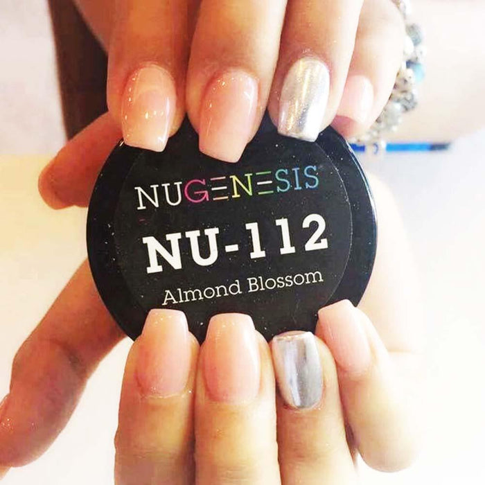 Nugenesis Dipping Powder, NU 112, Almond Blossom, 2oz MH1005
