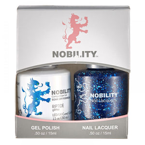 LeChat Nobility Gel & Polish Duo, NBCS113, Riptide, 0.5oz KK