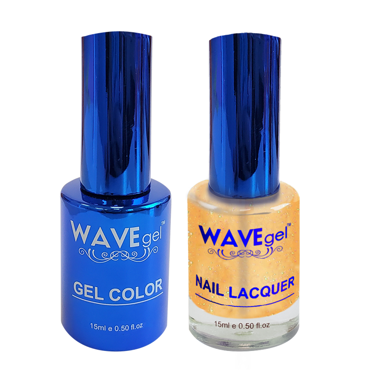 Wave Gel Nail Lacquer + Gel Polish, ROYAL Collection, 113, It's Reigning Gold!, 0.5oz