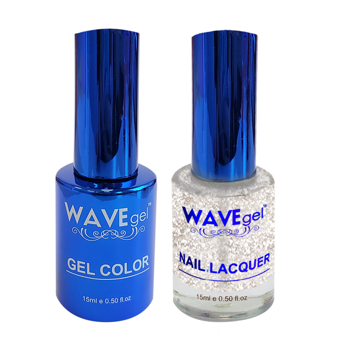 WAVEGEL DUO, Royal Collection, 114, Sparkling White, 0.5oz