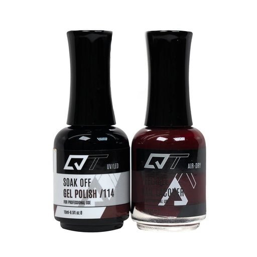 QT Gel Polish + Nail Lacquer, 114, 0.5oz OK1001VD