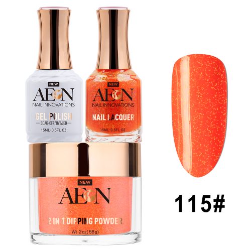 AEON 3in1 Dipping Powder + Gel Polish + Nail Lacquer, 115, Bloody Mary OK0327LK