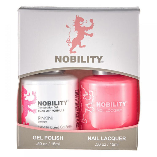 LeChat Nobility Gel & Polish Duo, NBCS115, Pinkini, 0.5oz KK0917