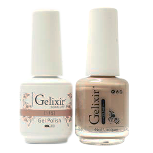 Gelixir Nail Lacquer And Gel Polish, 115, 0.5oz KK1010