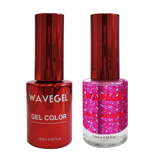 Wave Gel Nail Lacquer + Gel Polish, QUEEN Collection, 115, Yes, Your Highness, 0.5oz