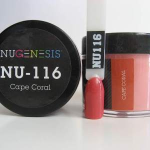 Nugenesis Dipping Powder, NU 116, Cape Coral, 2oz MH1005