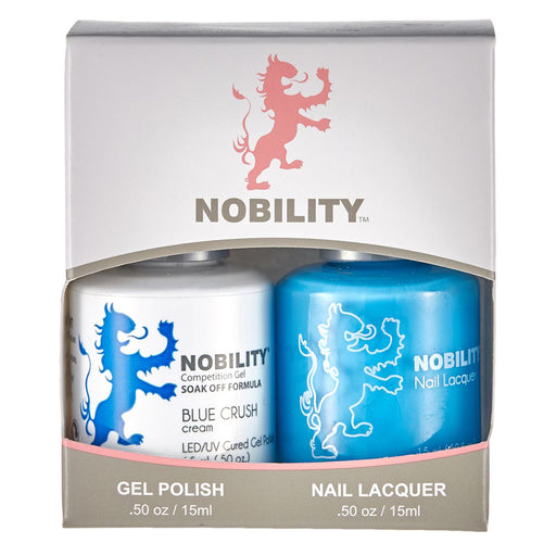 LeChat Nobility Gel & Polish Duo, NBCS116, Blue Crush, 0.5oz KK0917