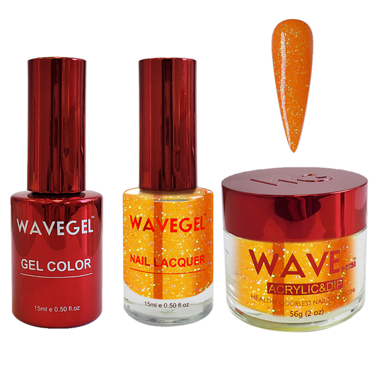 Wave Gel 4in1 Dipping Powder + Gel Polish + Nail Lacquer, QUEEN Collection, 116, The Crown